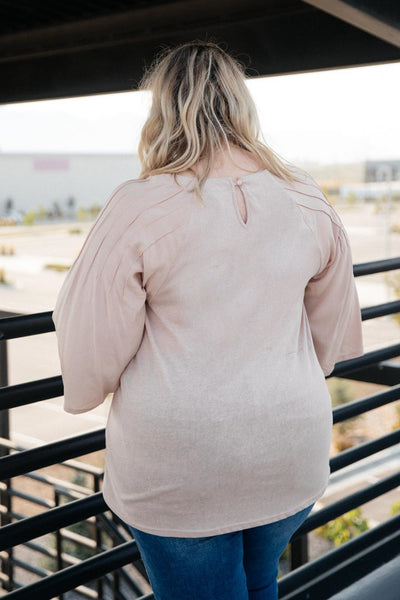 Choir Of Angels Top in Mauve