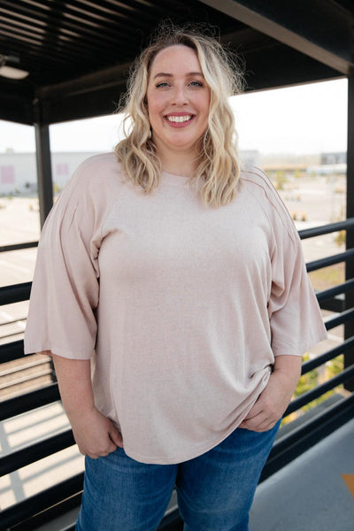 Choir Of Angels Top in Mauve