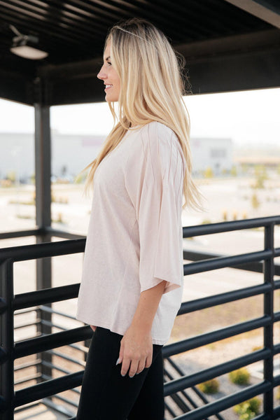 Choir Of Angels Top in Mauve