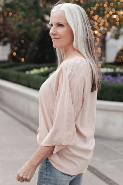 Choir Of Angels Top in Mauve