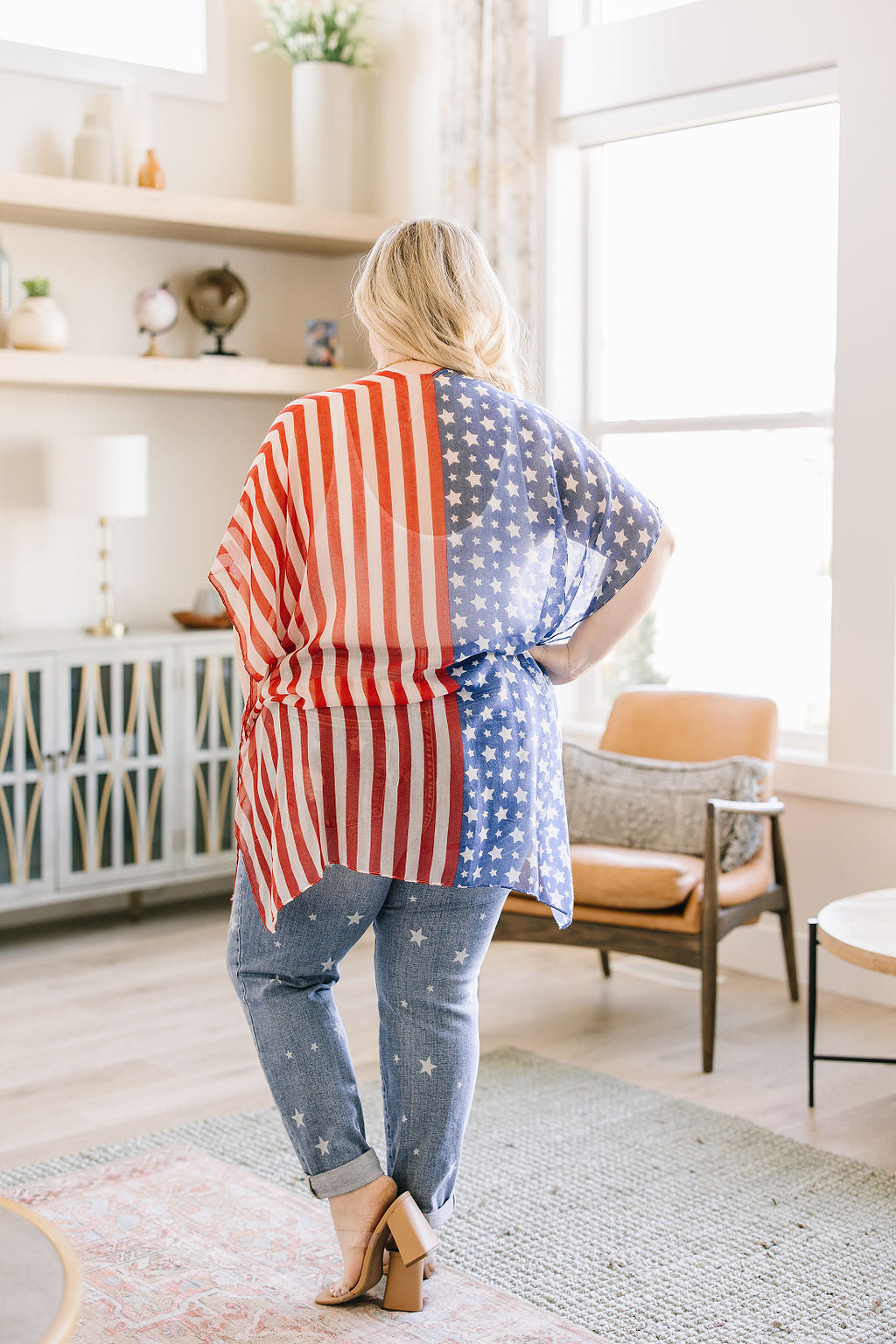 Fluttering Flag Kimono