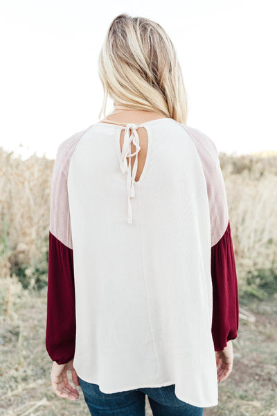 Fortuna Top in Mauve