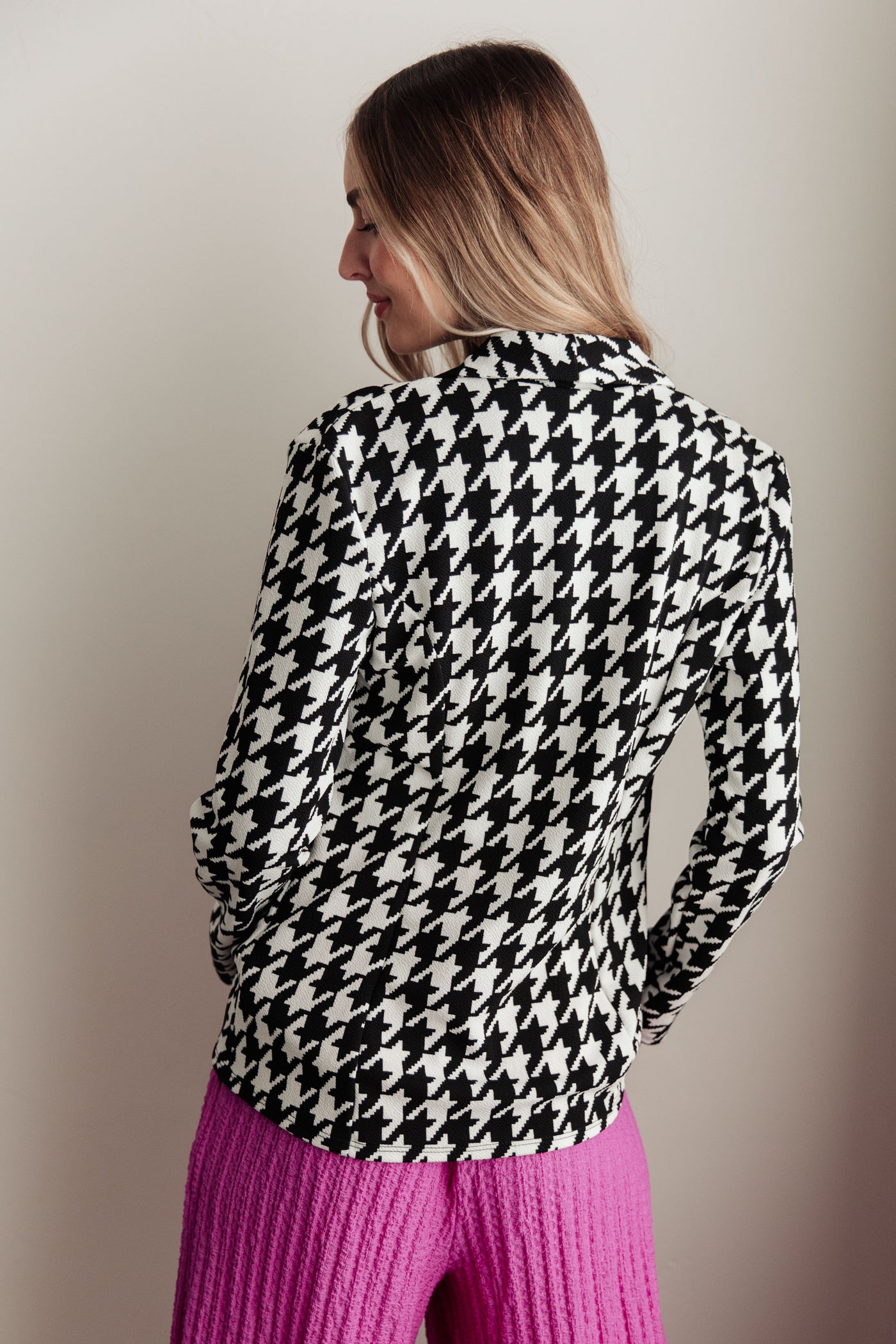 Home Base Houndstooth Blazer