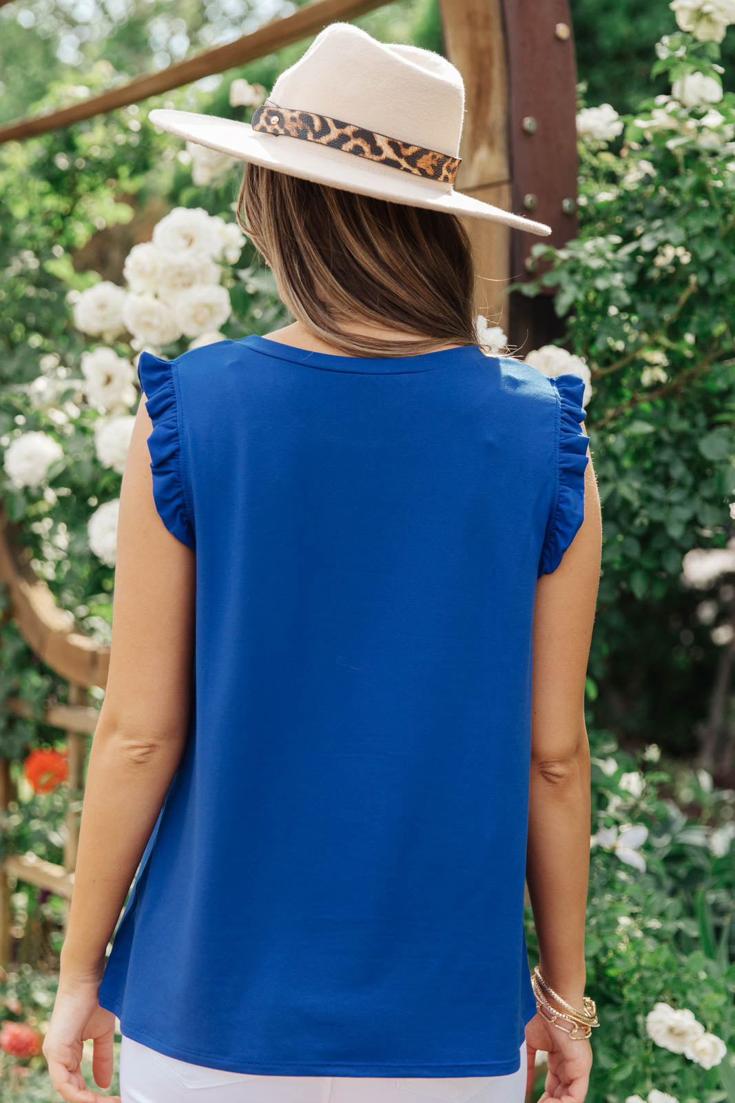 Jaime Top in Royal Blue