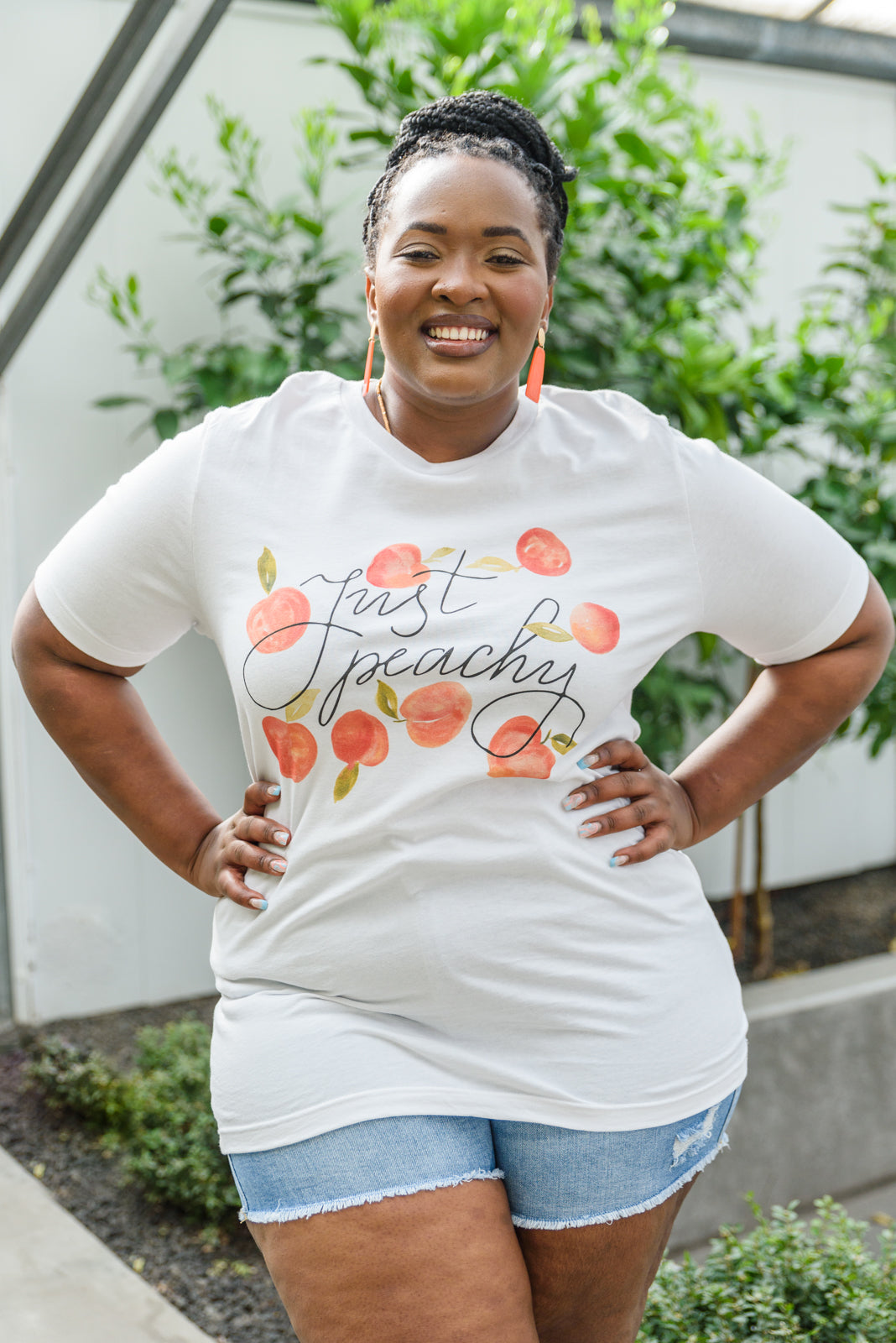 Just Peachy Graphic T-Shirt