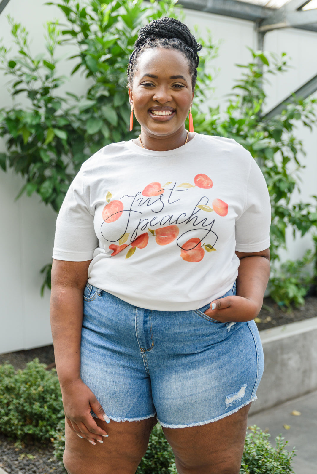 Just Peachy Graphic T-Shirt