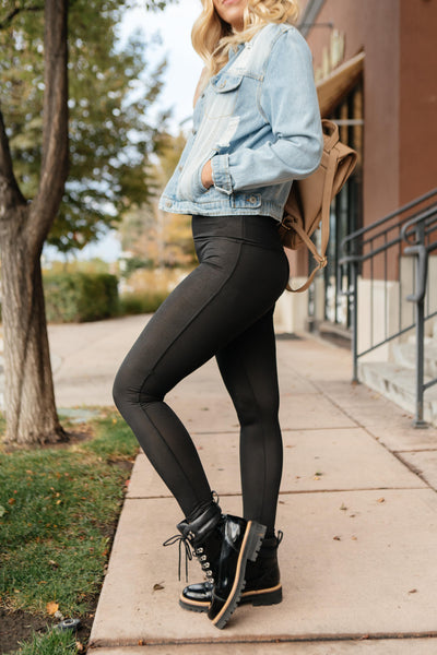 Leg Up Black Leggings