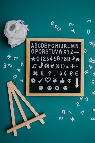 Let Lettering Lift Your Spirits Felt Board Set