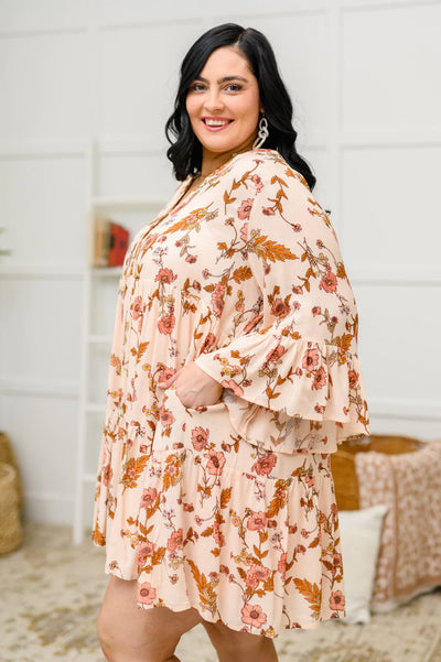 Lilibet Tiered Floral Dress