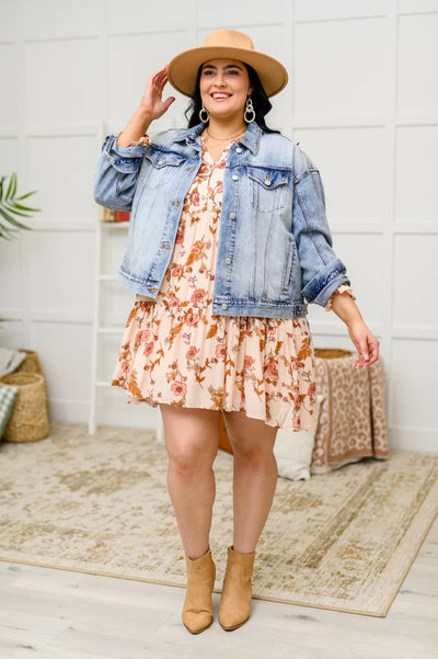 Lilibet Tiered Floral Dress