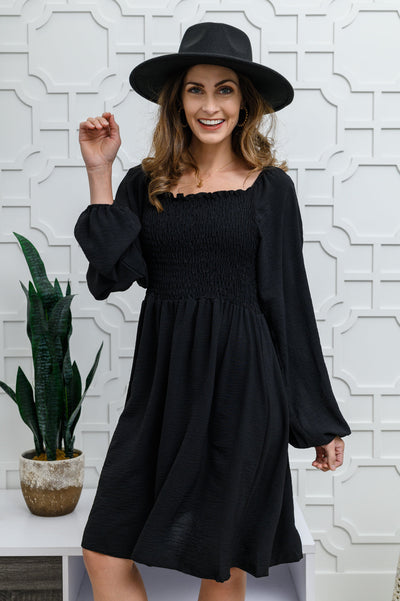 Love Like This Long Sleeve Dress in Black