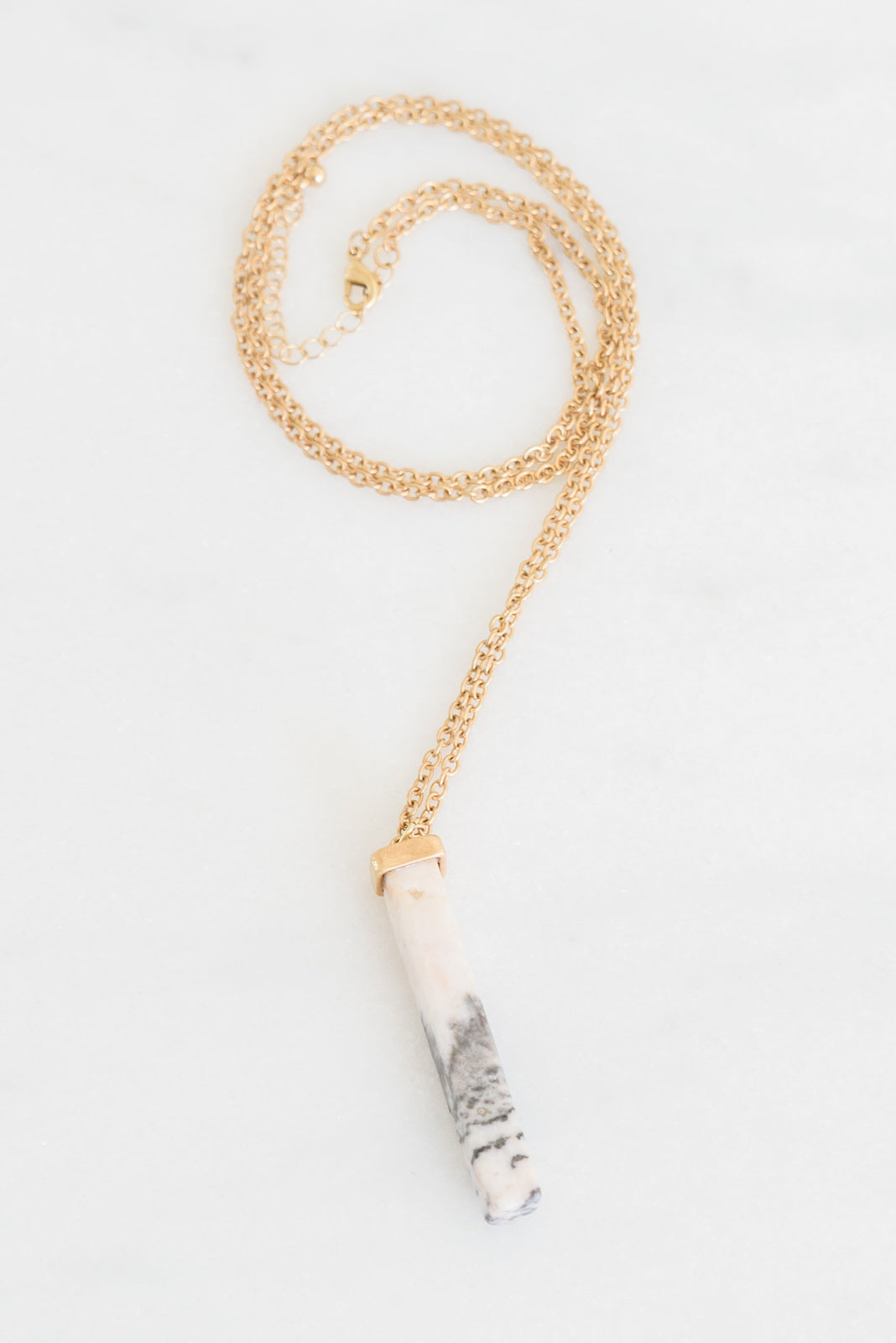 Maura Stone Bar Necklace