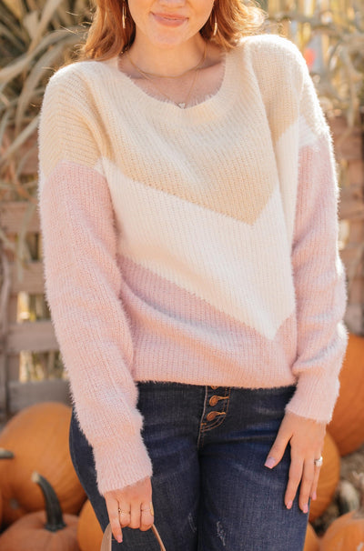 Melody Muted Chevron Sweater