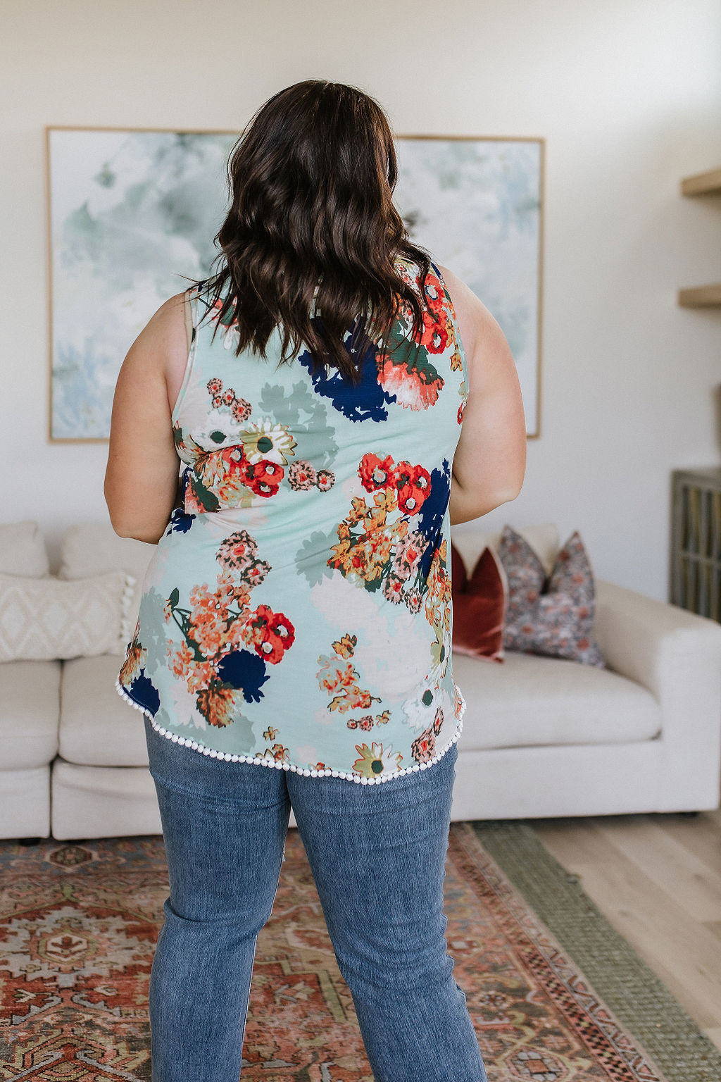 More is More Floral Tank