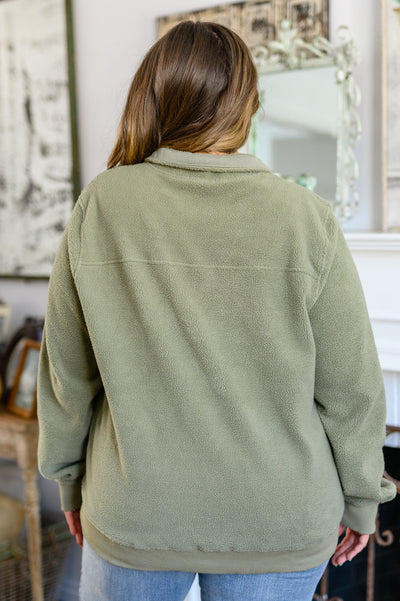 Northern Coast Pullover in Olive