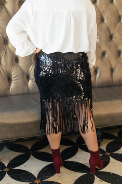 Sierra Sequin Skirt