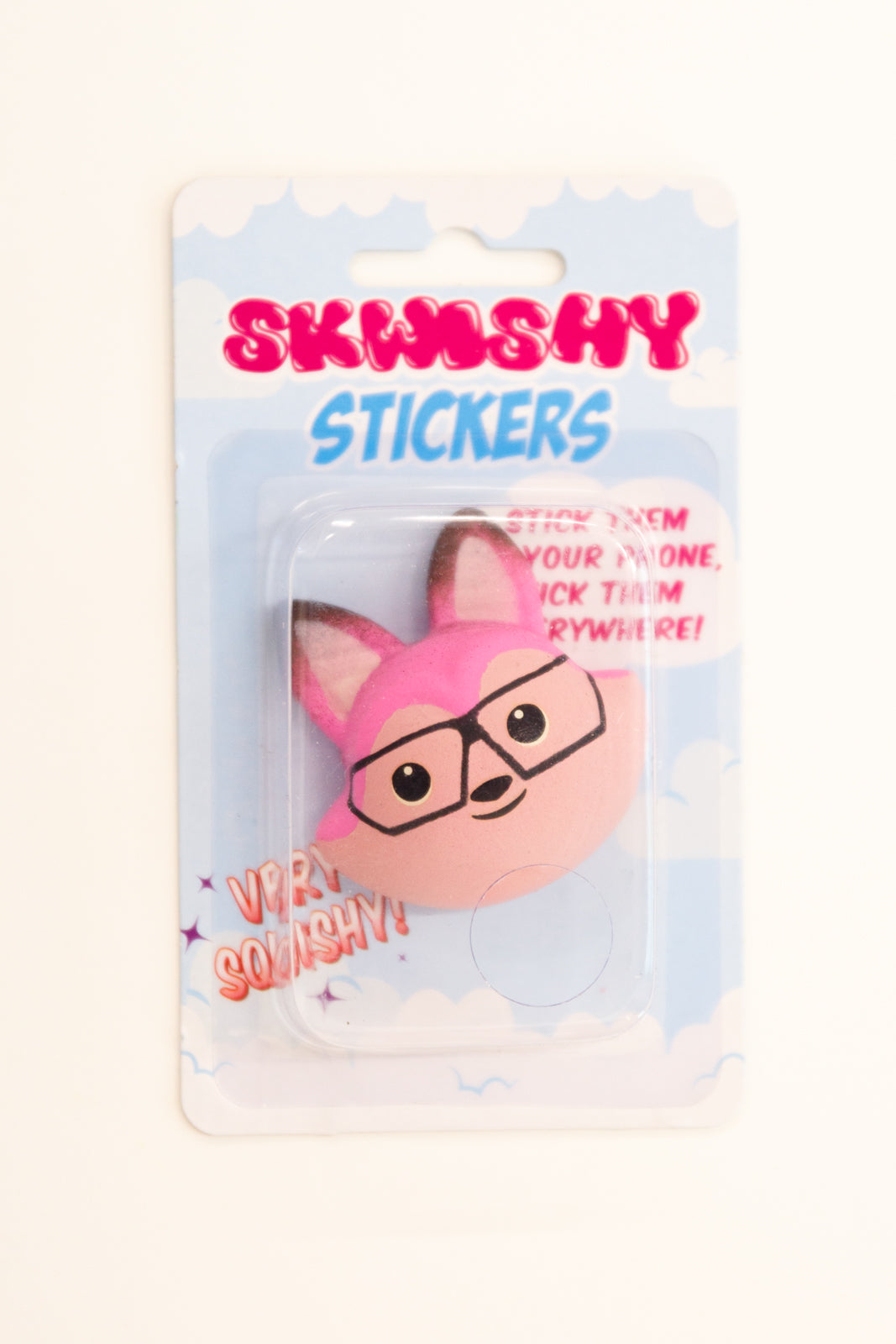 Squishy Stickers in 24 Options