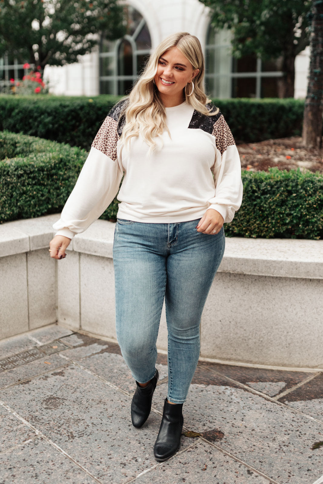 The Spotty Holiday Top