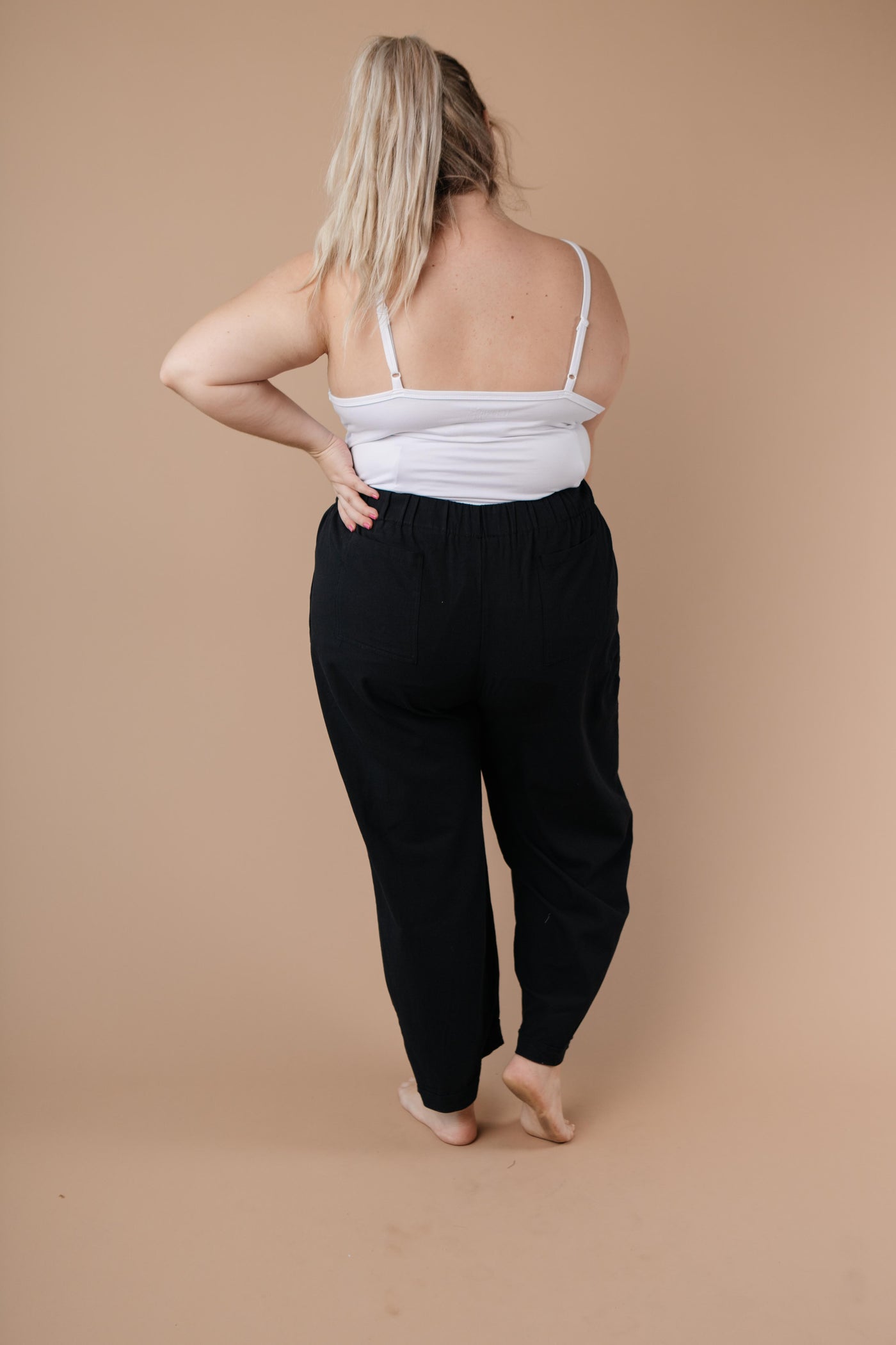 Transitions Cropped Pants In Black