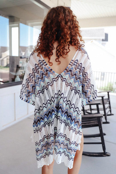 Under Cover Swim Cover-up In Blue