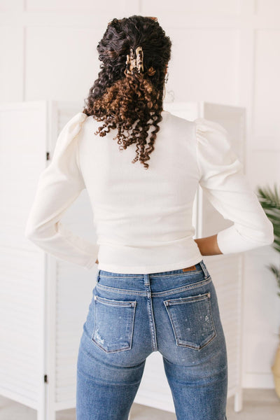 Very Pretty Top in Ivory