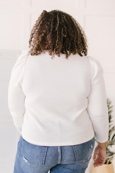 Very Pretty Top in Ivory