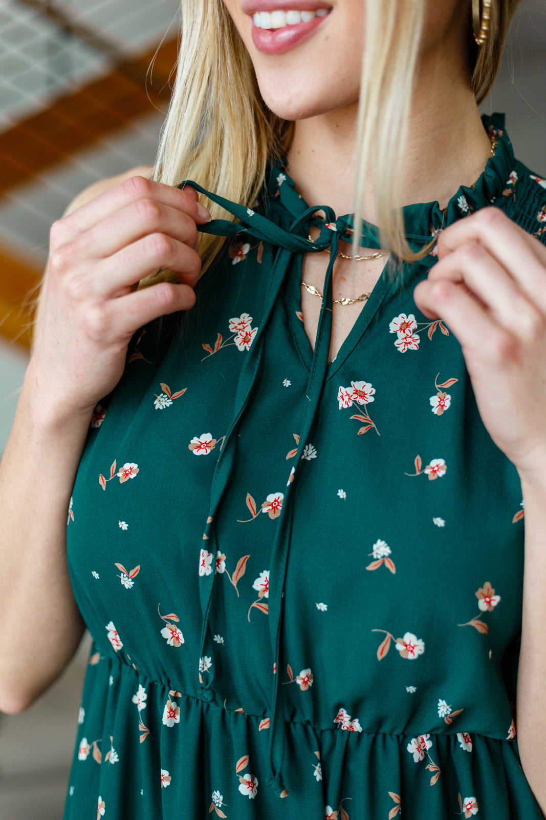 Vermont Floral Sleeveless Dress